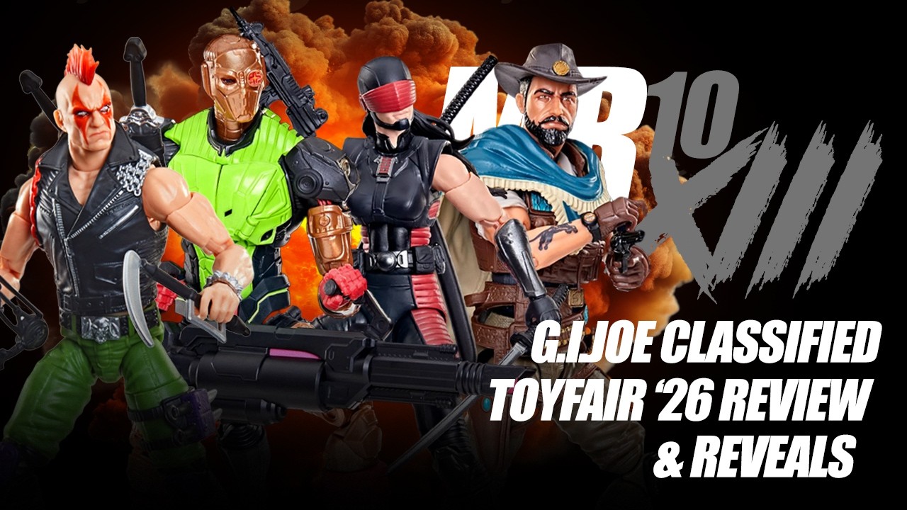 G.I. JOE CLASSIFIED TOYFAIR 2026 BOOTH REVIEW