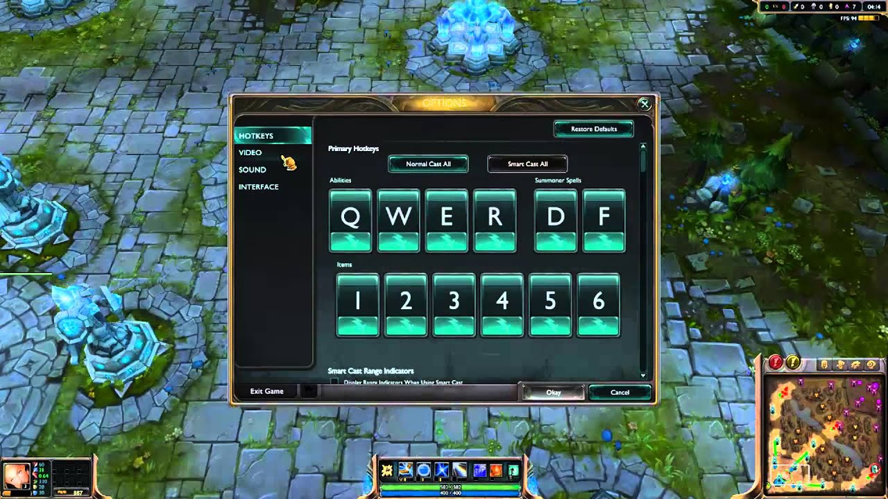 PBE Update 02   09/07/2013 - Option menue revised