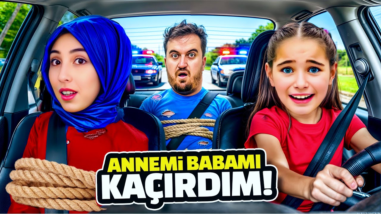 ELİF SİNEM ANNESİ İLE BABASINI KAÇIRDI !! GECE KORKULU KAÇIŞ !! 