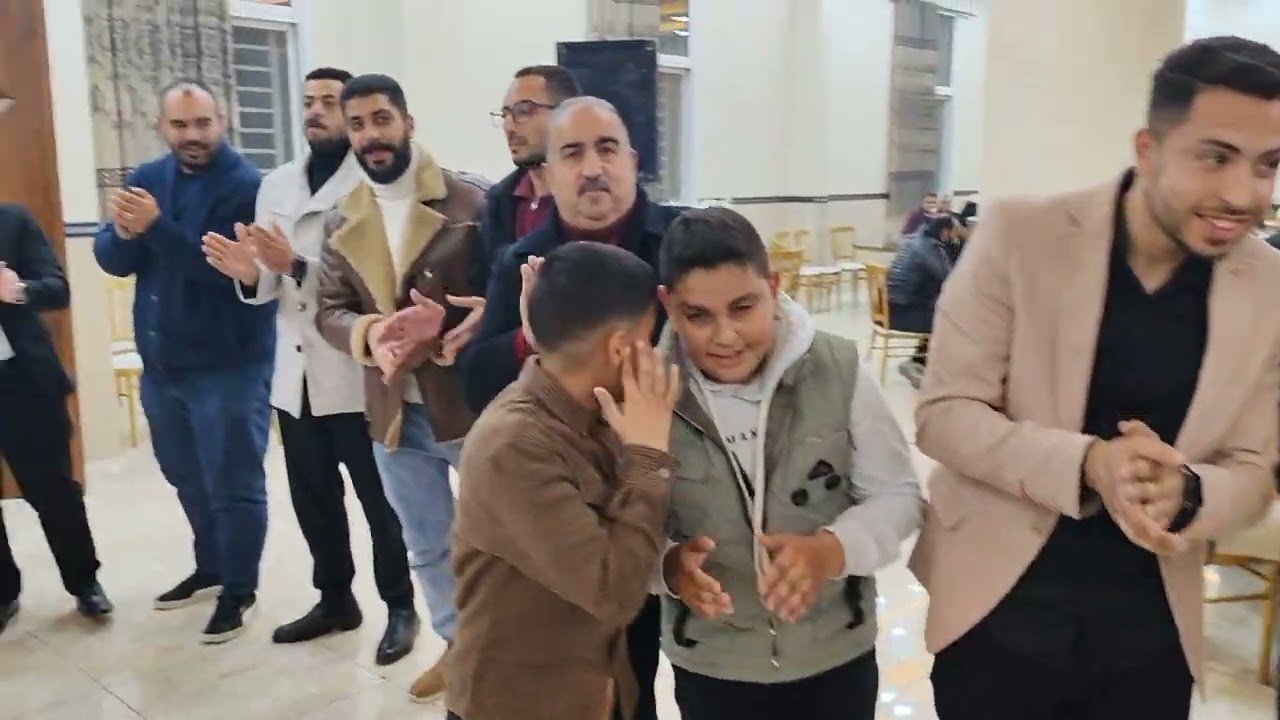 افراح عائله دار عكوبه 15 حفل زفاف مازن مروان في قاعات سما المملكه للأحتفالات نار حريقه ترند