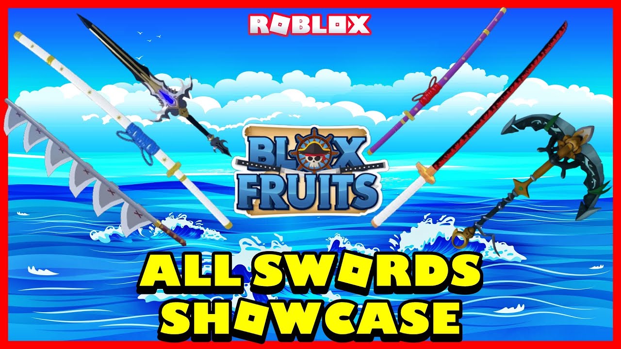 BLOX FRUITS SWORDS SHOWCASE 2024