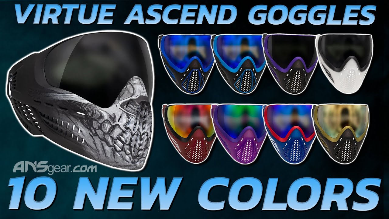 Virtue Vio Ascend Paintball Mask - New Colors