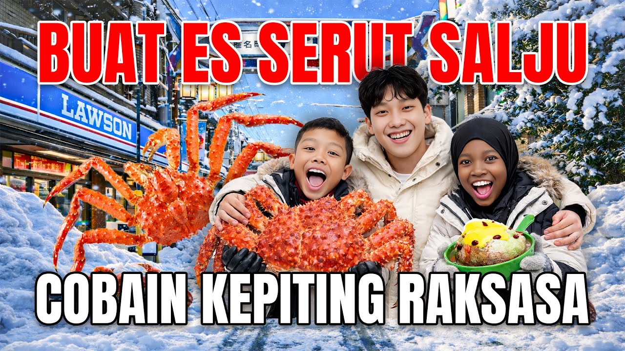 PERDANA RAMA LILIS COBAIN KEPITING HIDUP, SALJU JEPANG ENAK BANGET EPISODE 6