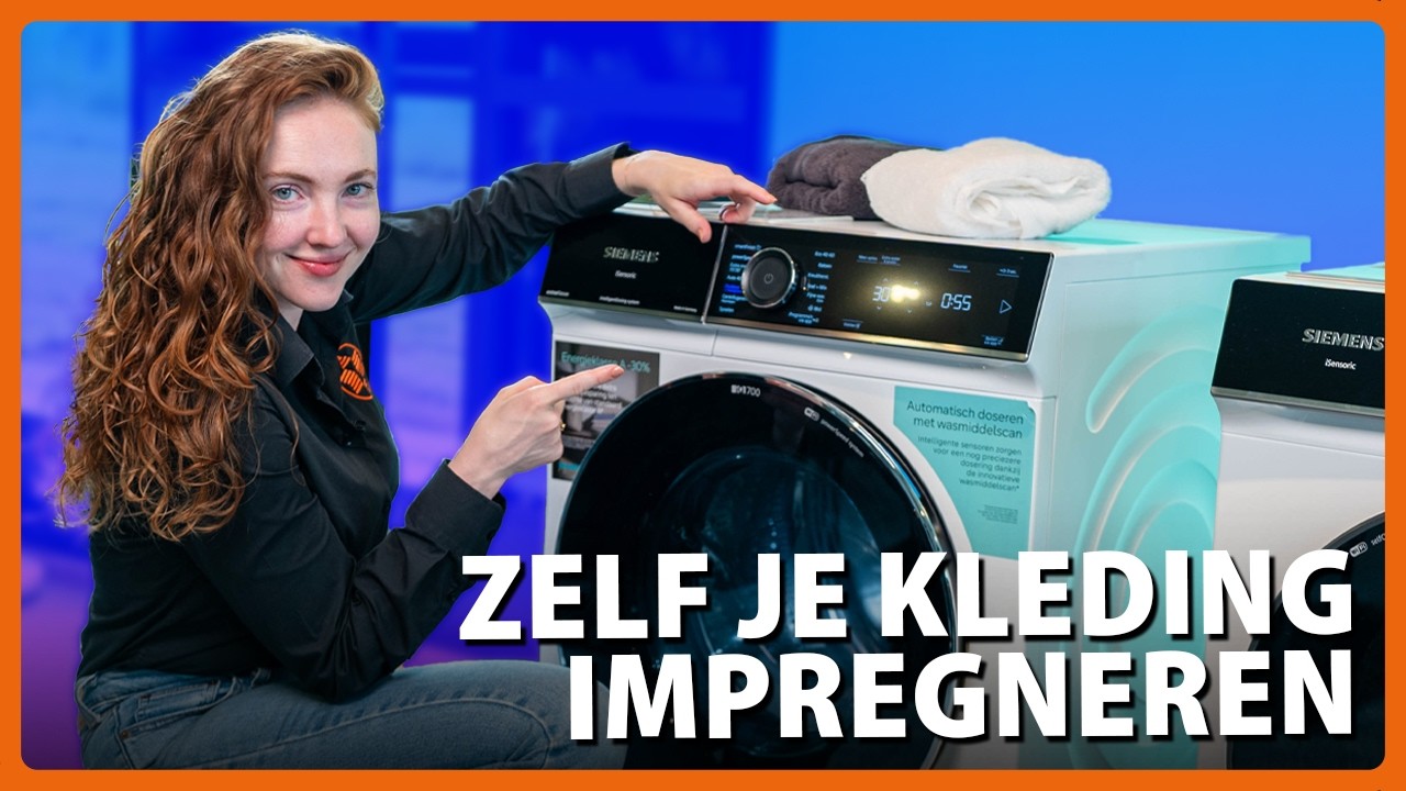 Het Slimme Impregneren op Deze Siemens Wasmachine | Expert