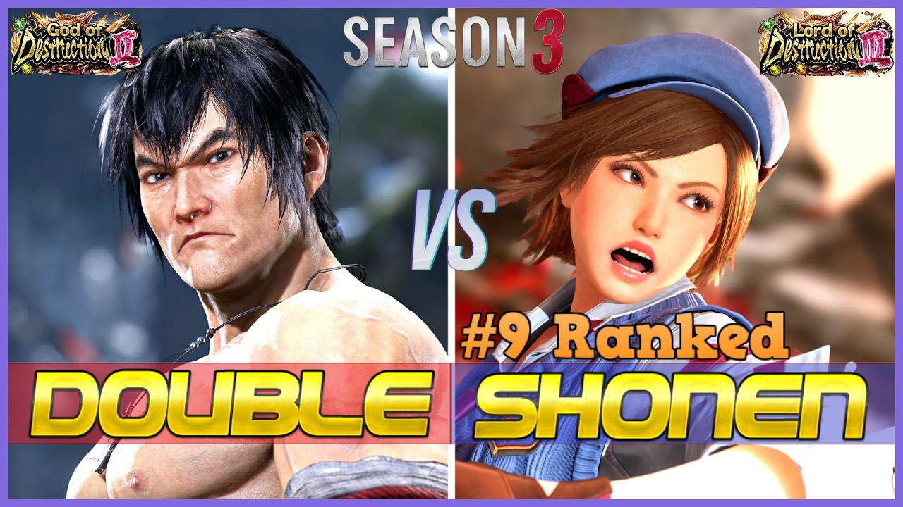 T8 ▰ DOUBLE (Law) Vs SHONEN (#9 Ranked Asuka) ▰ Tekken 8 (SEASON 3) High Level Gameplay