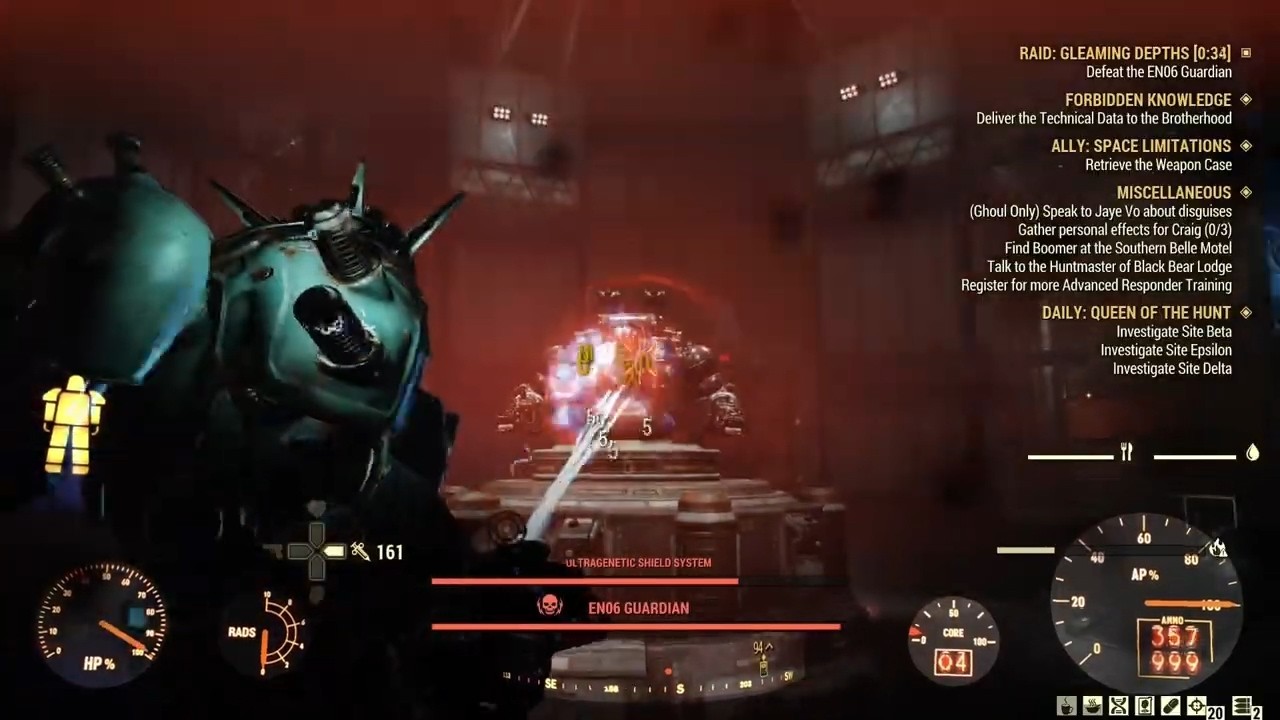 Heavy Gunner Build vs EN06 | Fallout 76