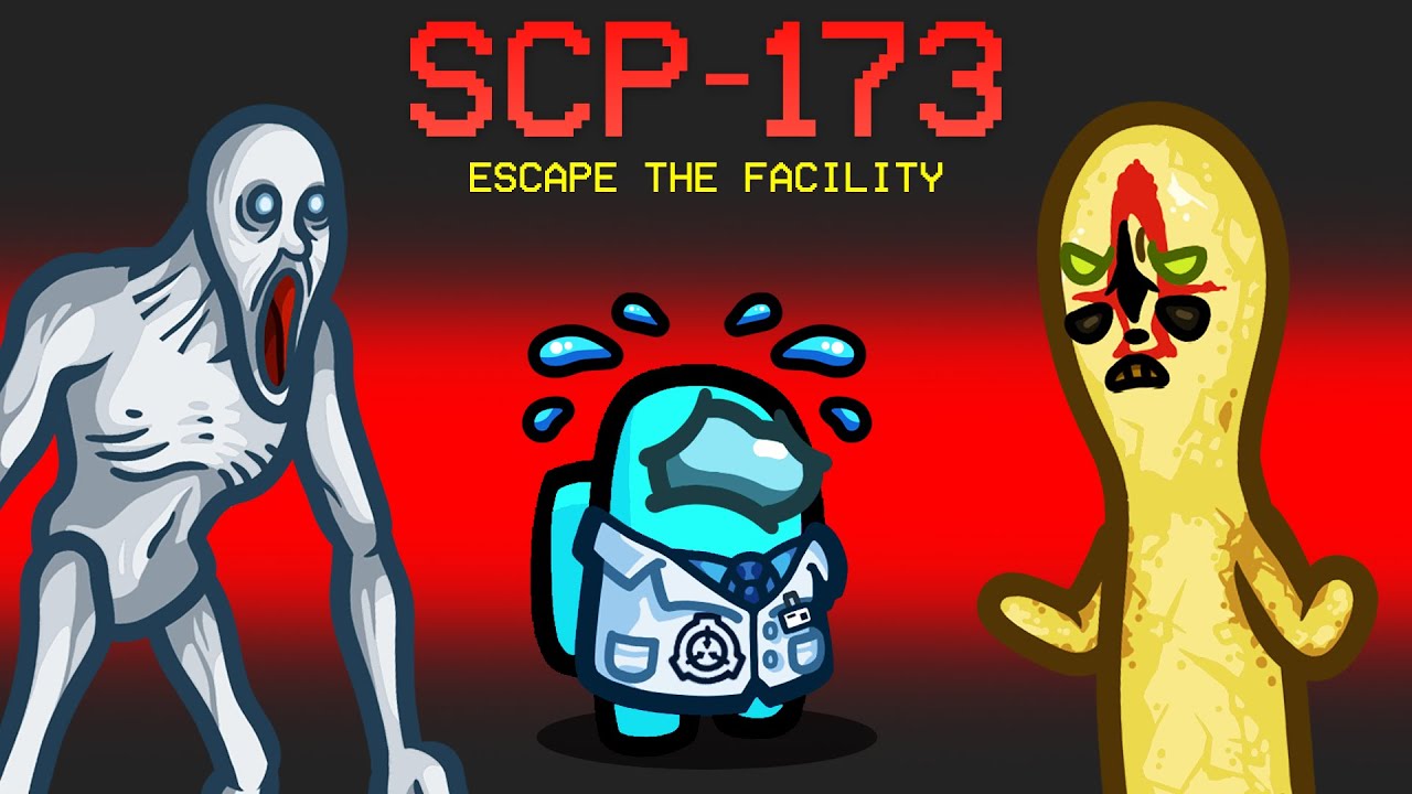 Escape From SCP-173 in Among Us (custom mod)