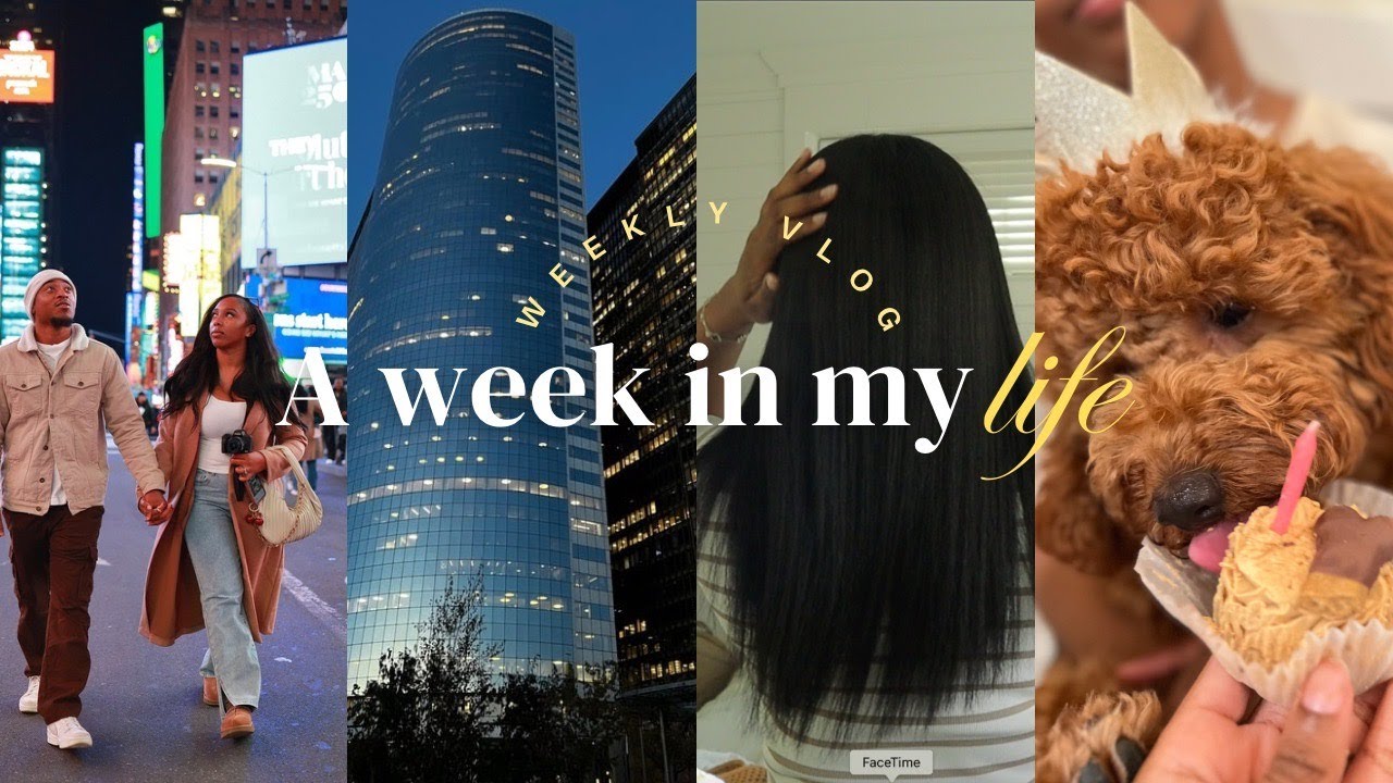 Weekly vlog|Work trip in New York | Hair check in | Celebrating Nylas 1st Birthday| My mindset at 30