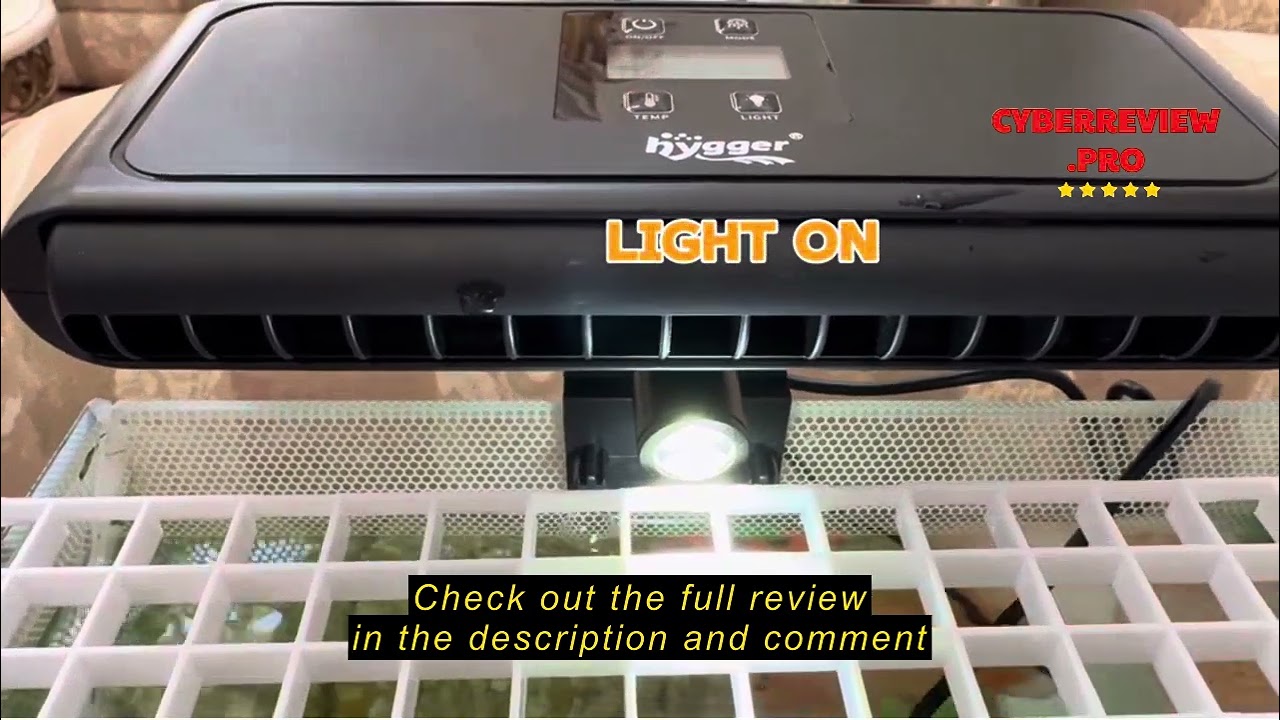 Review hygger Aquarium Chiller Fan, Auto Temperature Control Aquarium Cooling Fan with Adjustable Te
