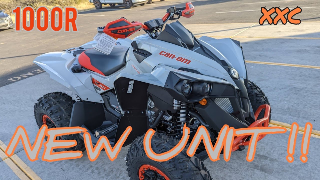 Picking up my new 2022 Canam Renegade 1000 XXC with full walkaround!