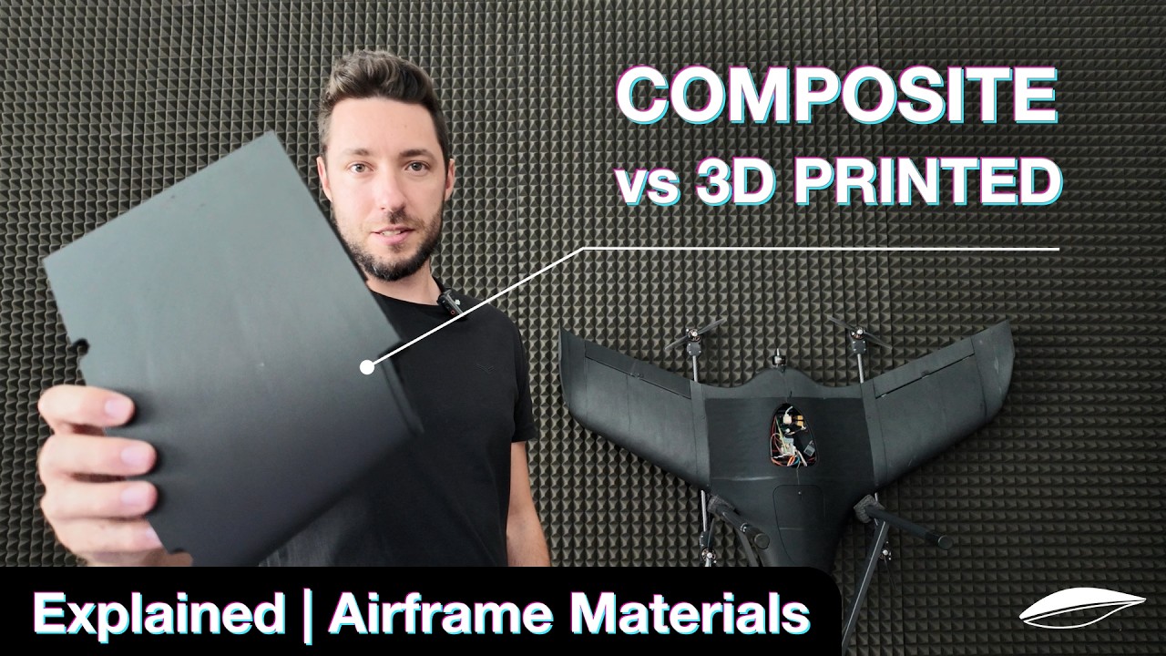 Fixed Wing Drones: Can 3D Printing Finally Outperform Composites? | Explained