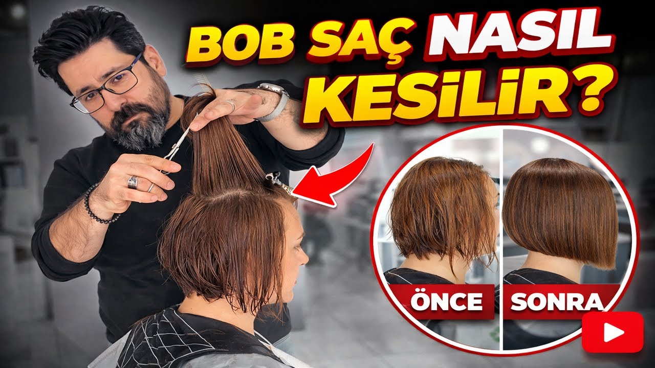BOB SAÇ NASIL KESİLİR?