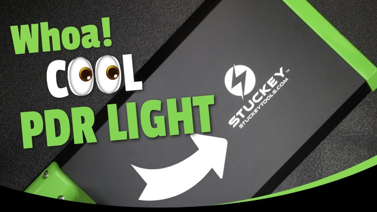 Stuckey PDR Wide Hail LED Light - Paintless Dent Tool Review