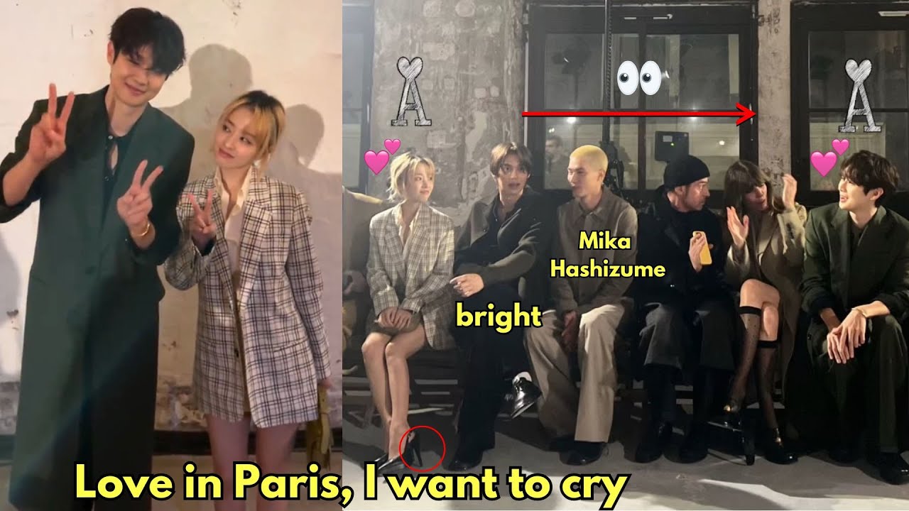 Park Boyoung and Choi Wooshik’s Sweet Glances Melt Hearts at AMI Paris