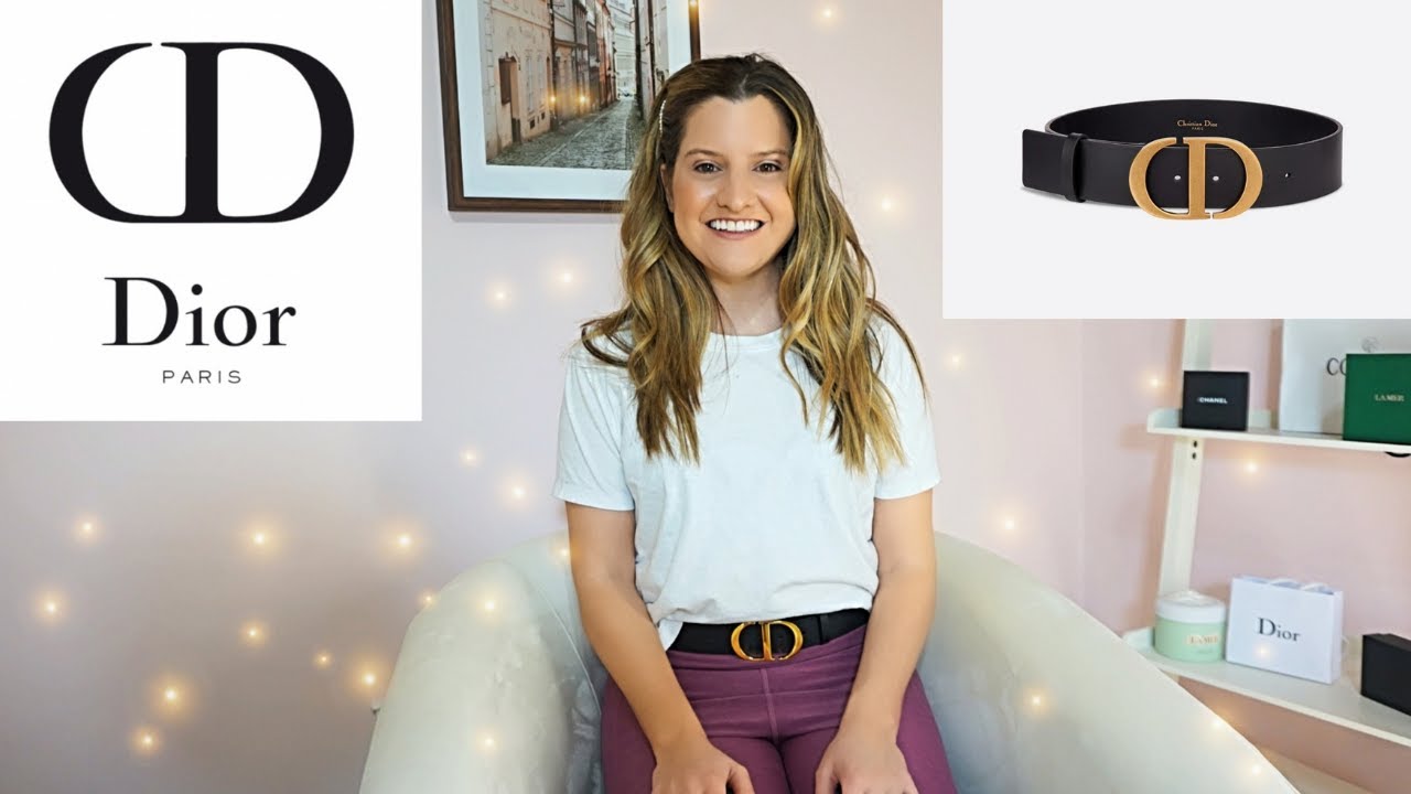 DIOR Calfskin Belt Review and Try On!!!
