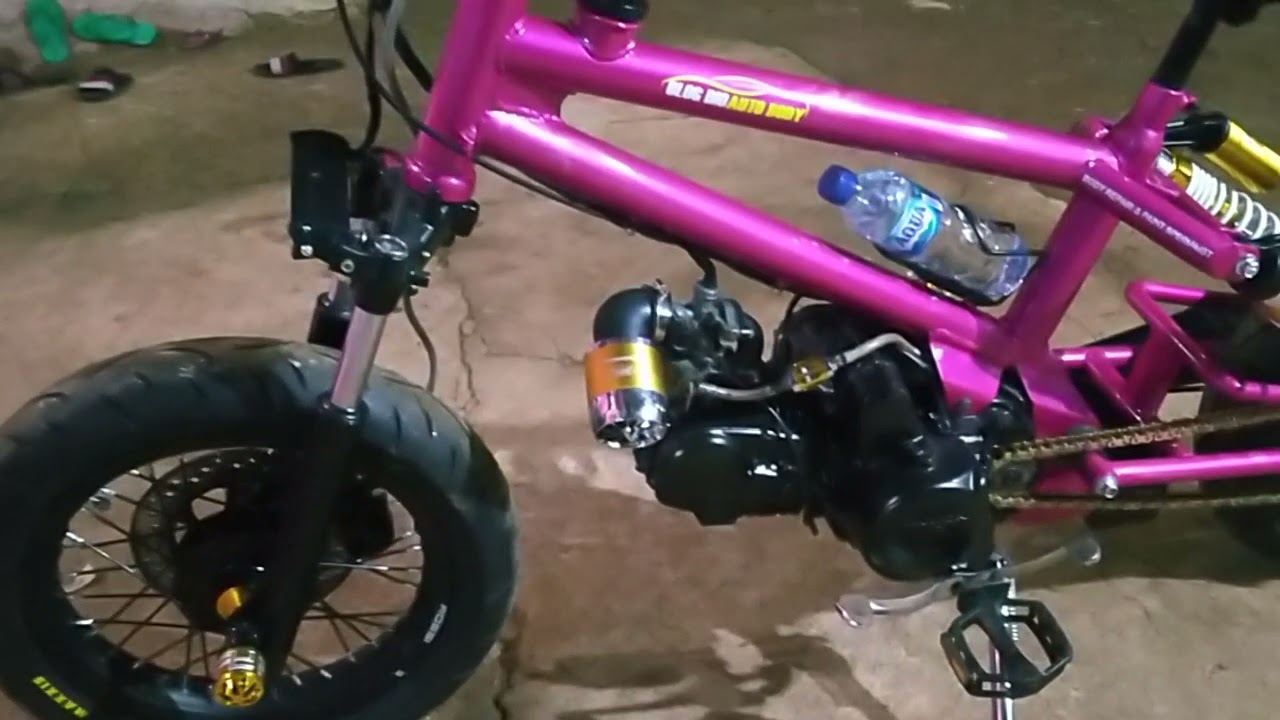 BMX CUB supra setandar bajet ringan,ring 14,doble stater