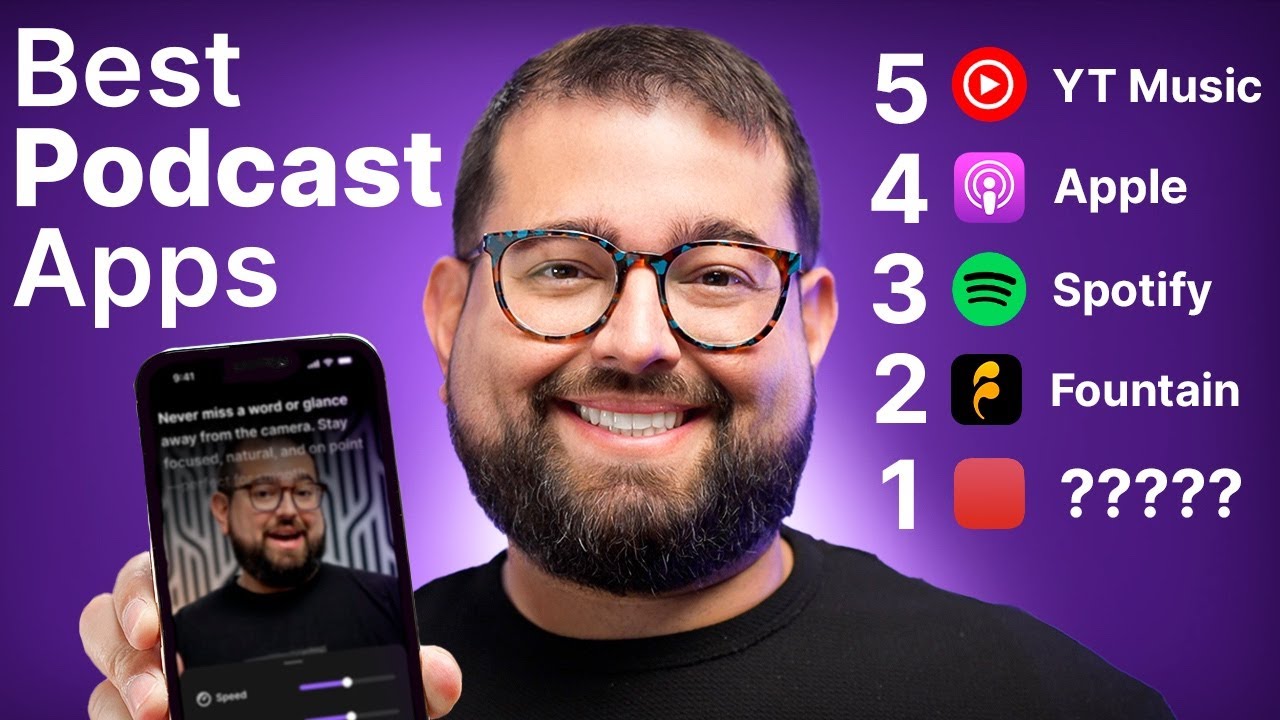 5 BEST Podcast Apps for iPhone & Android  (2025)