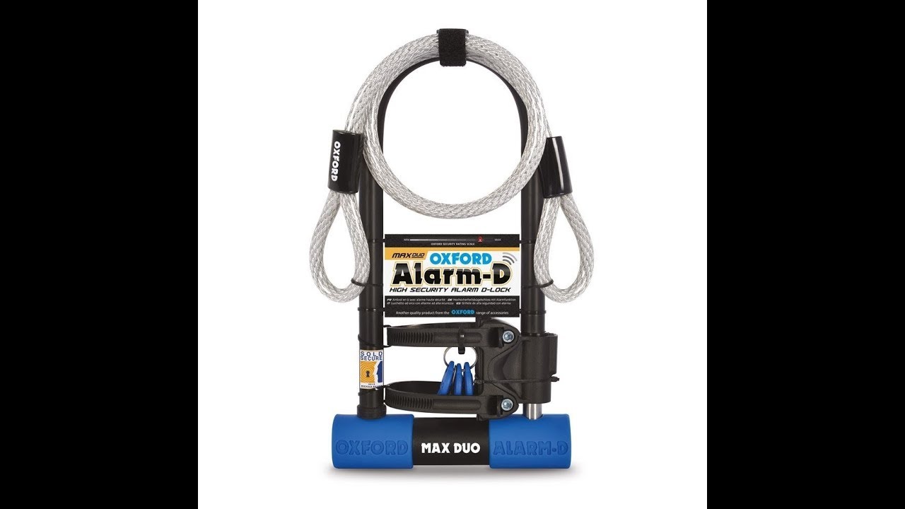 Oxford Max Duo Lock/ Alarm D review