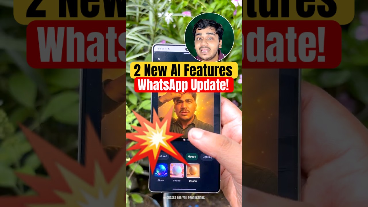 WhatsApp Update करके 2 New AI Features अभी Try करो!