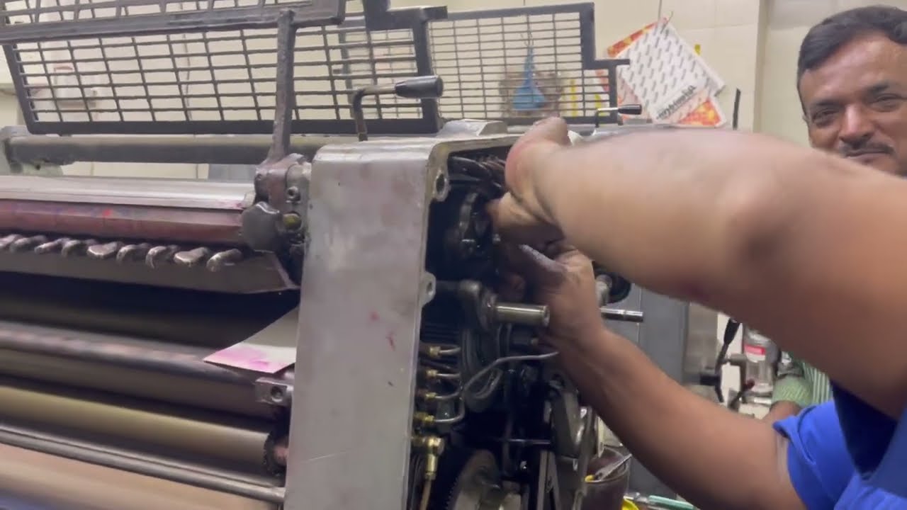 How To: Heidelberg GTO 52 2 colour  2 problem solved + After 1 Year maintenance
