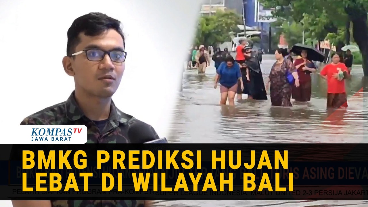 Waspada! Prediksi BMKG Hujan Lebat di Bali Bagian Tengah & Selatan