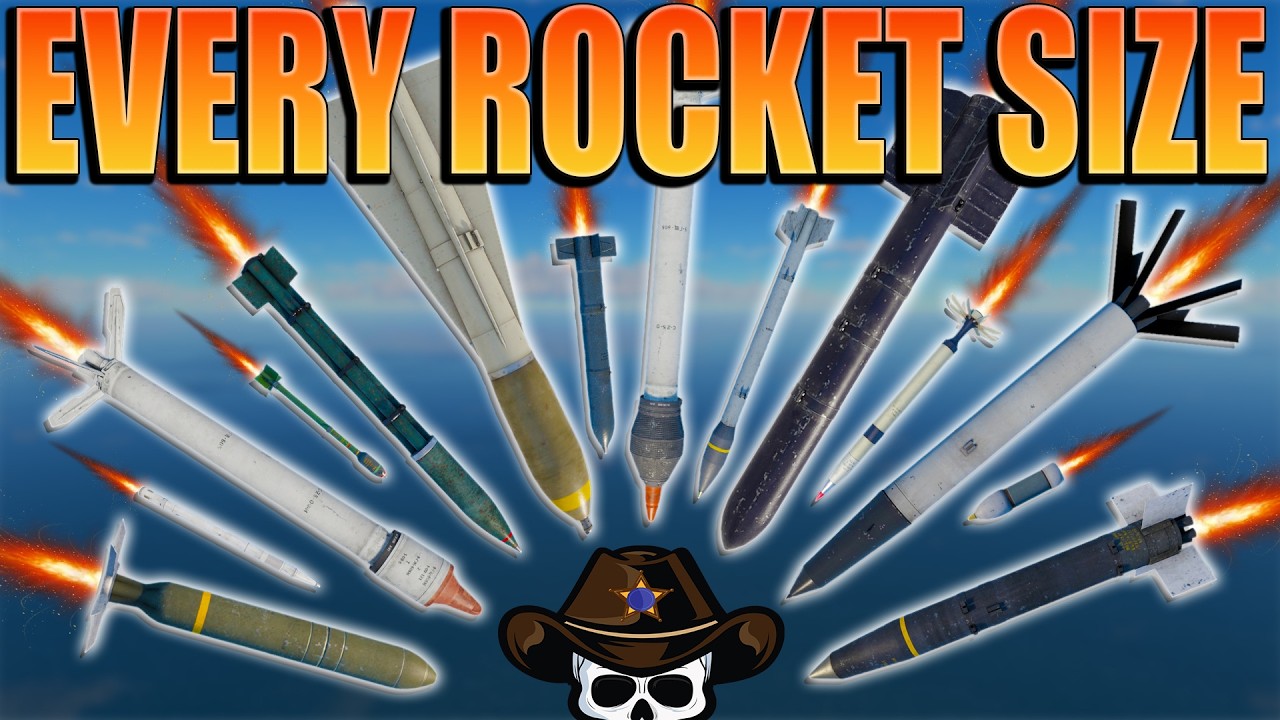 1 KILL with EVERY Rocket in War Thunder - SMALLEST to BIGGEST Rocket