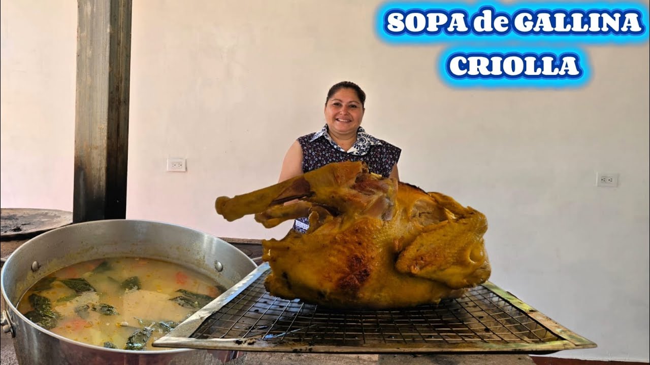 ​Recibiendo a mis hijos de Estados Unidos 🇺🇸con una Sopa de Gallina Criolla 🥣🇸🇻 