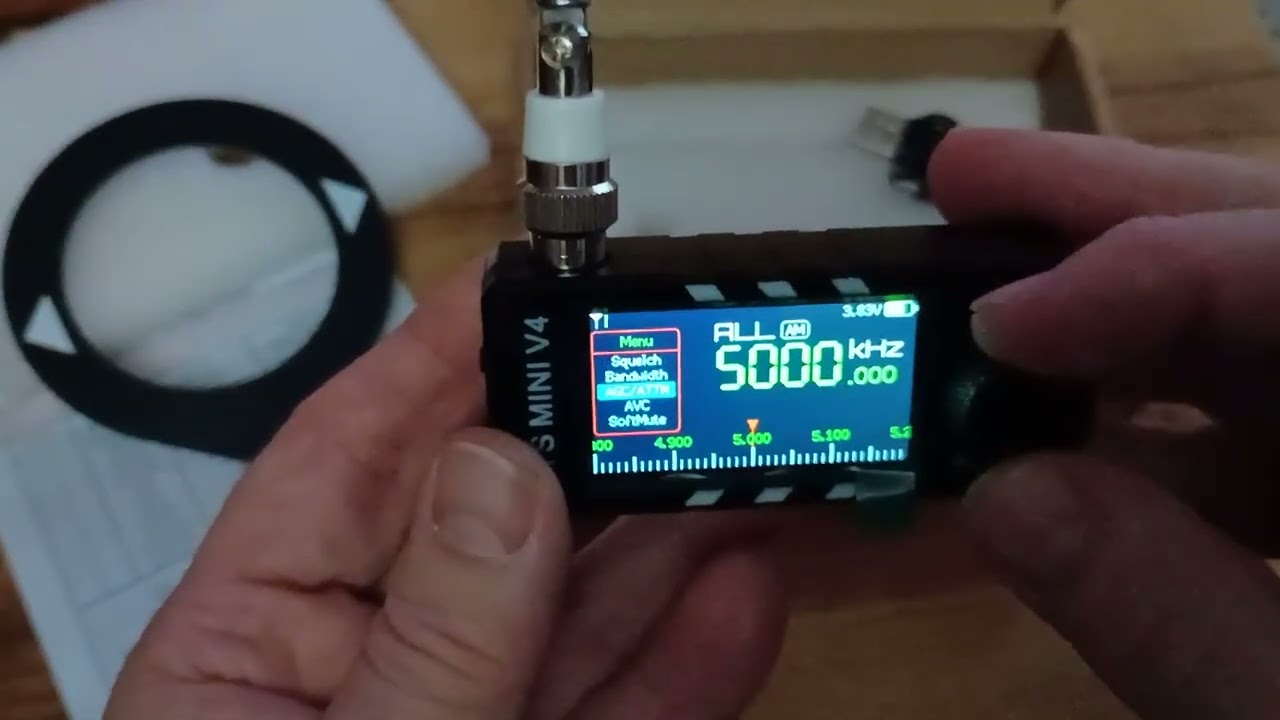 Приёмник ATS Mini V4! Радиолюбительское и общее освещение!