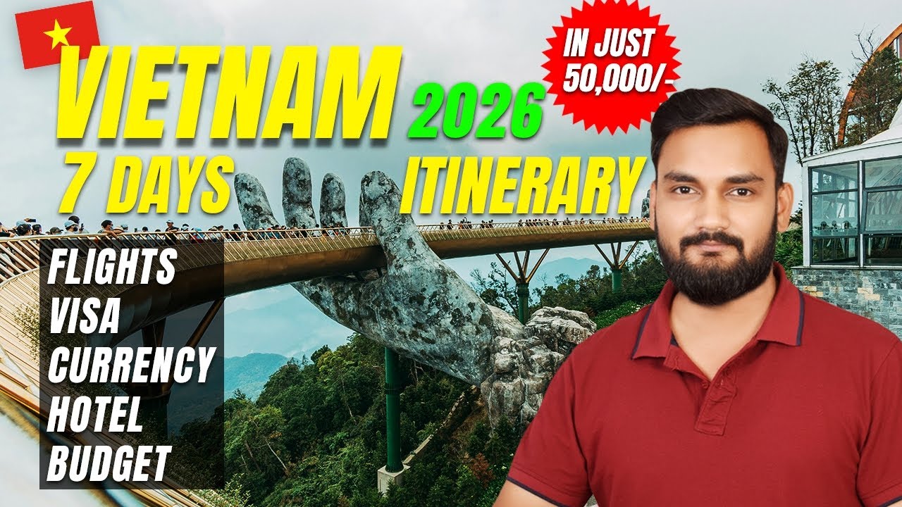 VIETNAM TRIP COST FROM INDIA 🇻🇳 | Complete Budget Travel Itinerary
