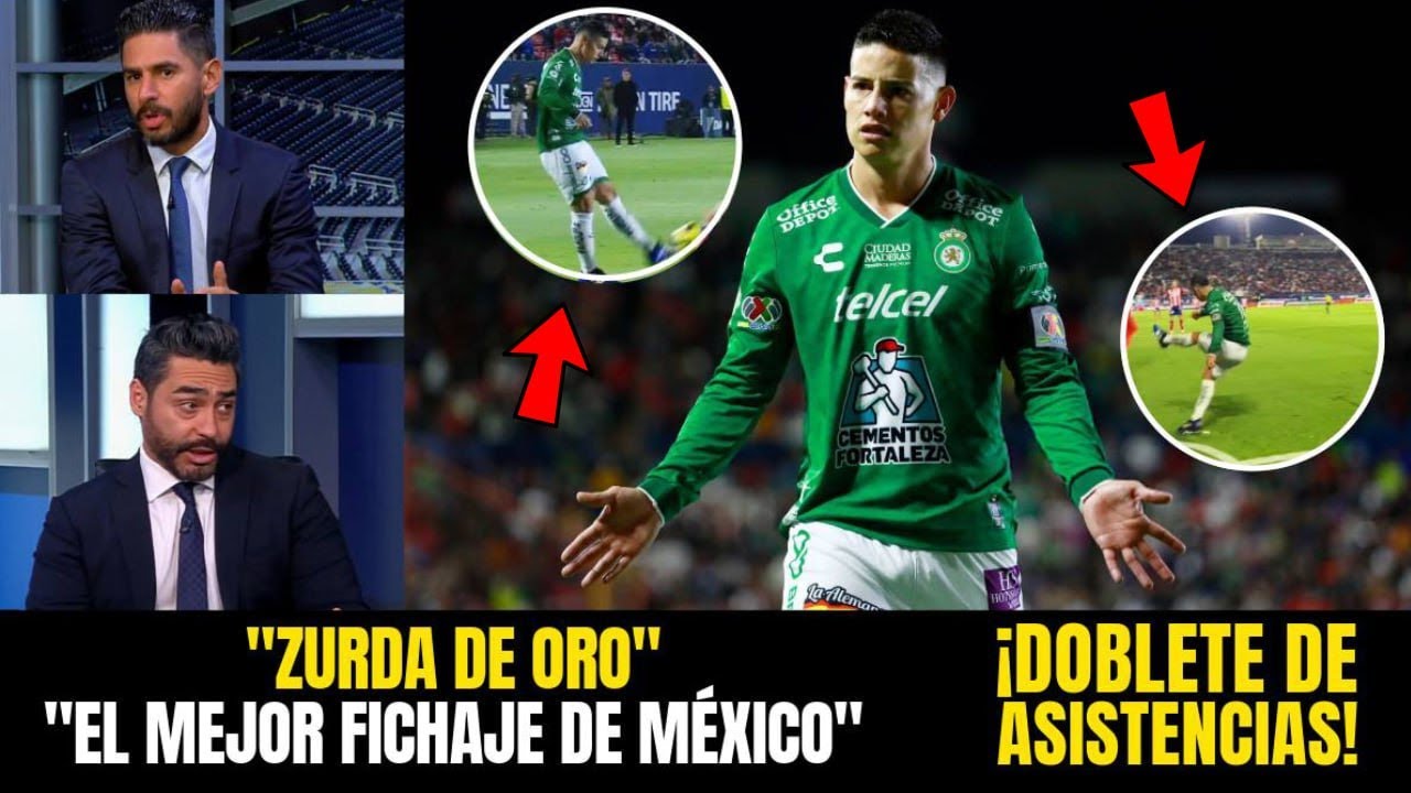 EL PARTIDAZO de JAMES RODRIGUEZ Que dejo en SHOCK a PRENSA MEXICANA, HIZO DOBLETE de ASISTENCIAS😱