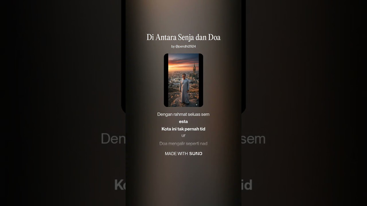 Di Antara Senja dan Doa