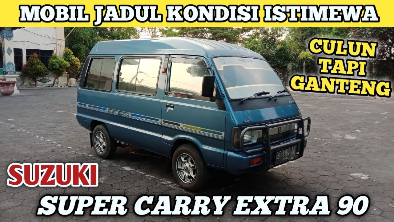 MOBIL TUA GANTENG LEGA SERBA GUNA ! SUZUKI SUPER CARRY EXTRA 1990