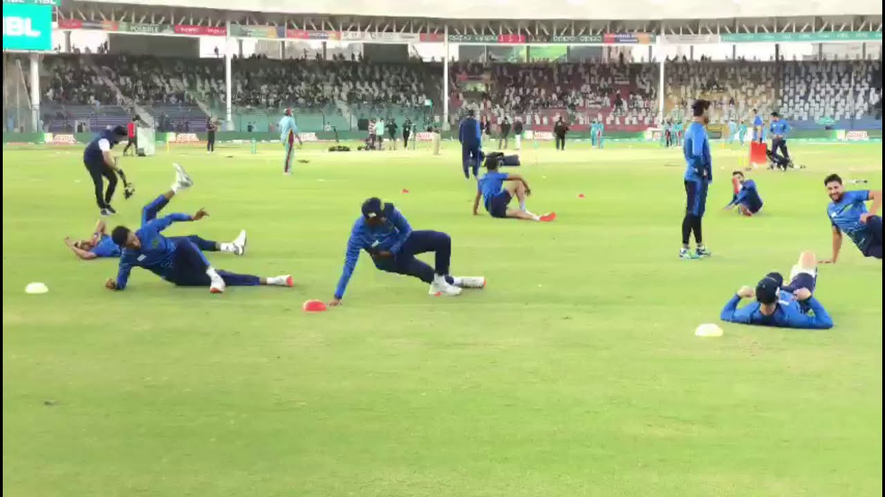 PSL 2021 | Foreign Players training at National Stadium | Chris Gayle, Imran Tahir
