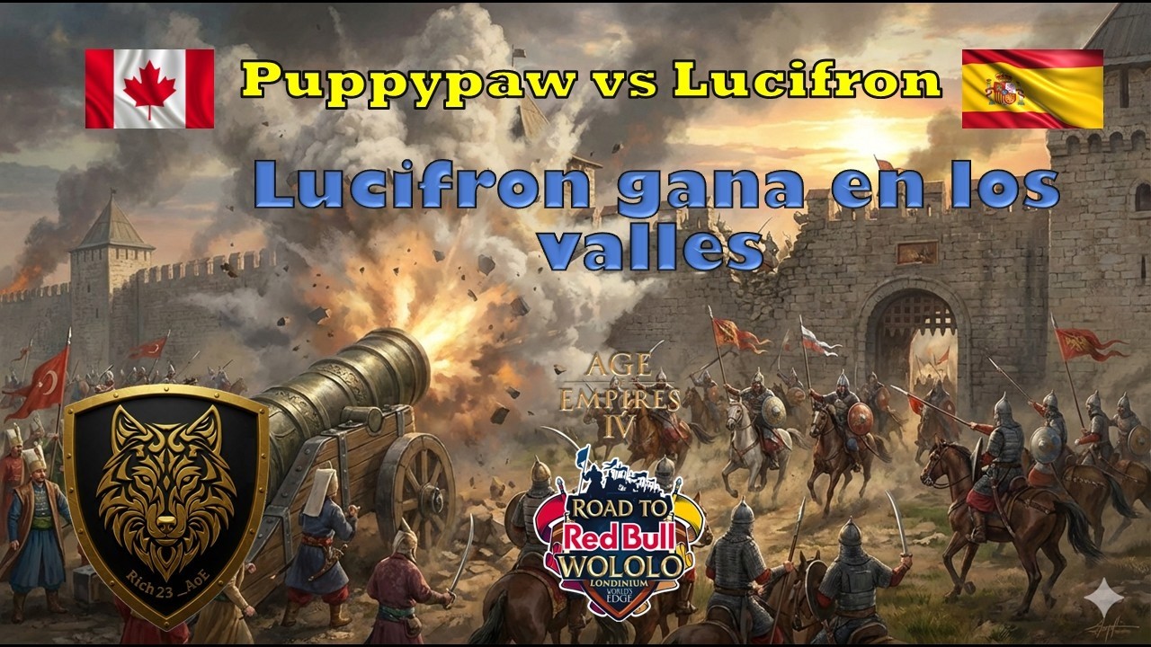 Puppypaw vs  Lucifron  | Road to Red Bull Wololo | Lucifron gana en los valles