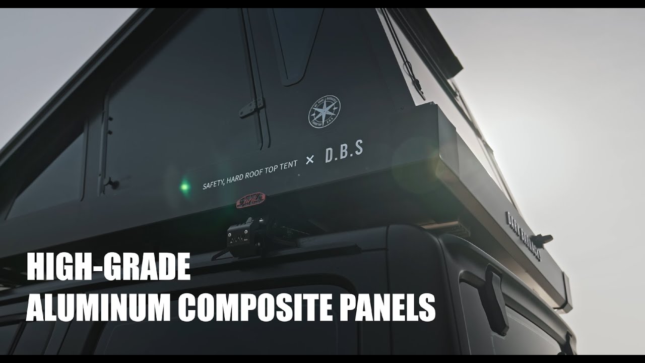 Dark Barracks - Strong! All Around Hard Roof top tent #camping #Overland  #Adventure #wintercamping