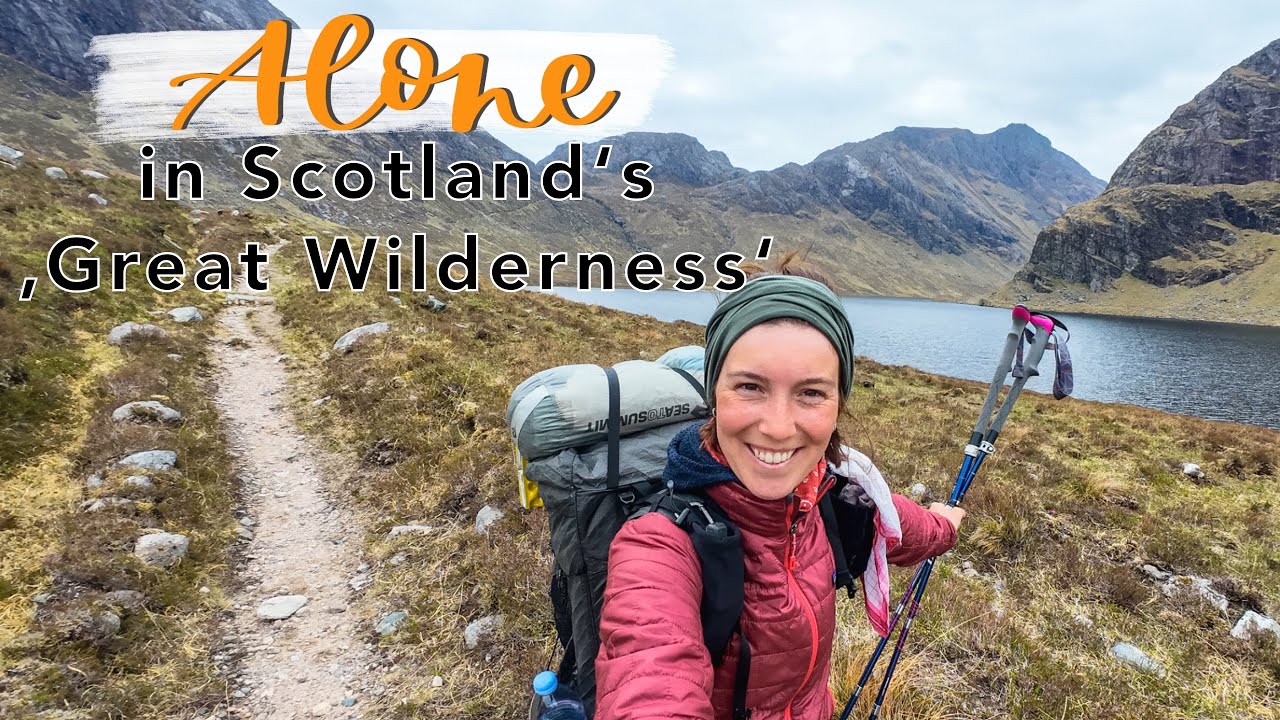 Scotland's most remote wilderness area?! | 4 Days Solo Hiking in the Letterewe Wilderness