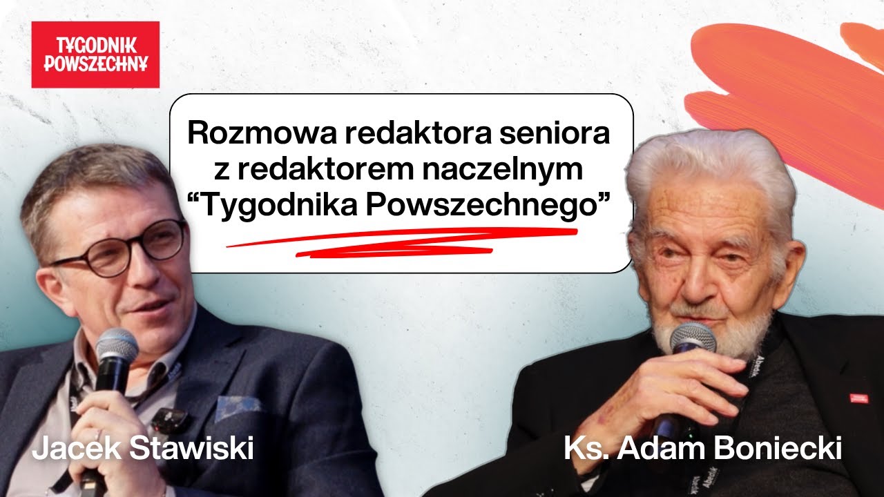 Ks. Adam Boniecki: &bdquo;Tygodnik&rdquo; jest po to, żeby człowiek myślał, a nie żeby myślano za niego