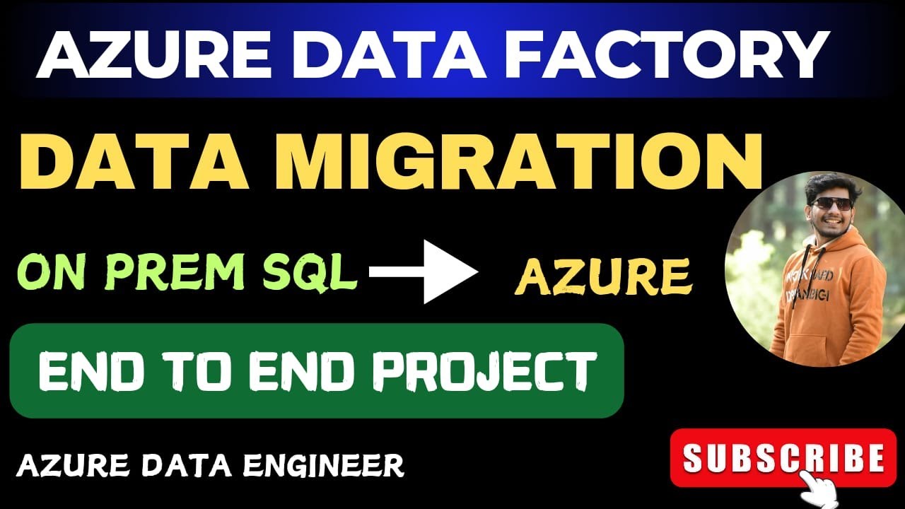 End to End Azure Data Factory Project  | Data Migration Project