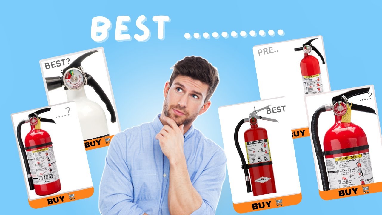 Best Fire Extinguishers for Your Home | Don't Buy Before Watching this 👆🏿