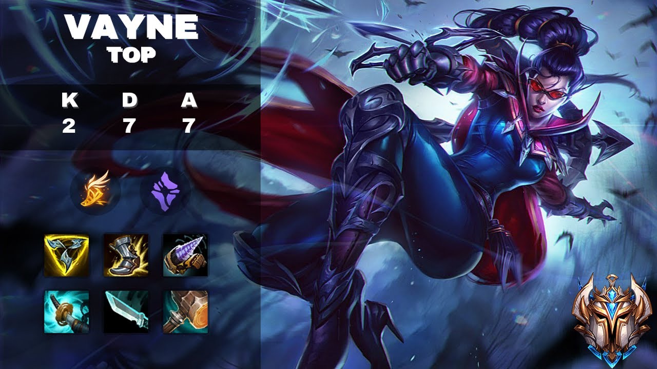 bipi | Top Vayne vs Urgot - Challenger League of Legends Replay