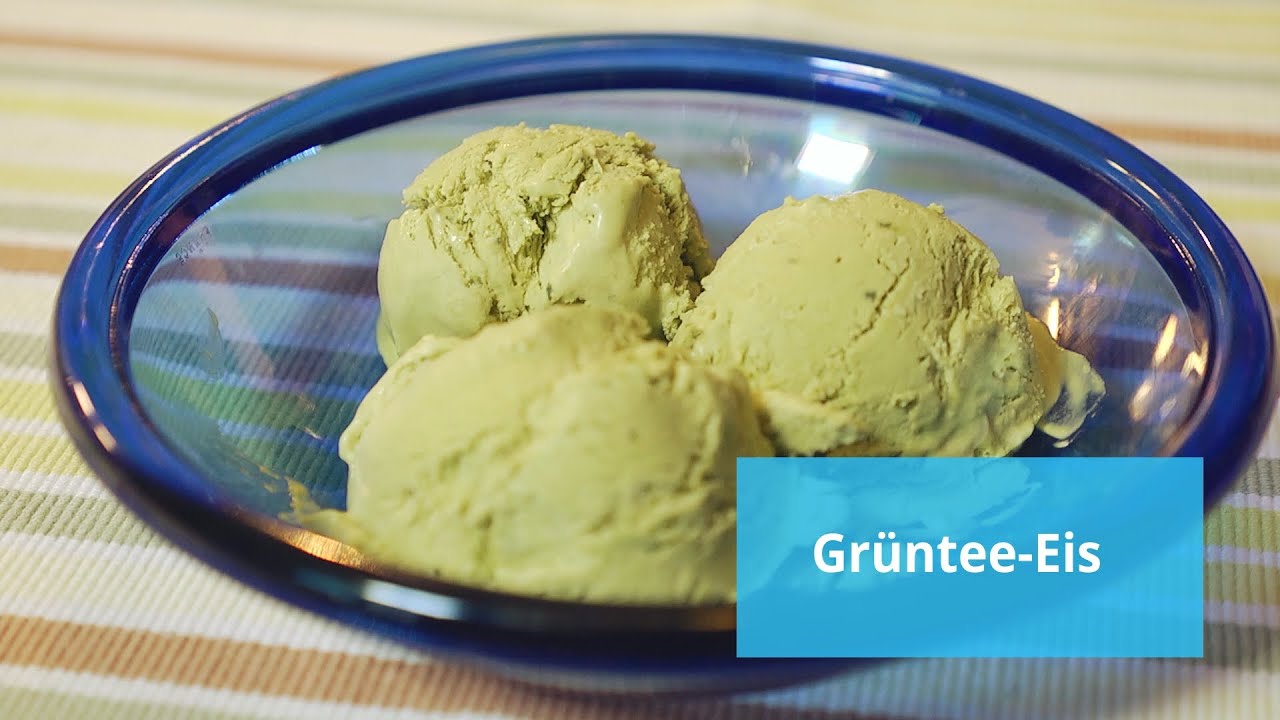 Rezept: Grüntee-Eis (ohne Eismaschine)