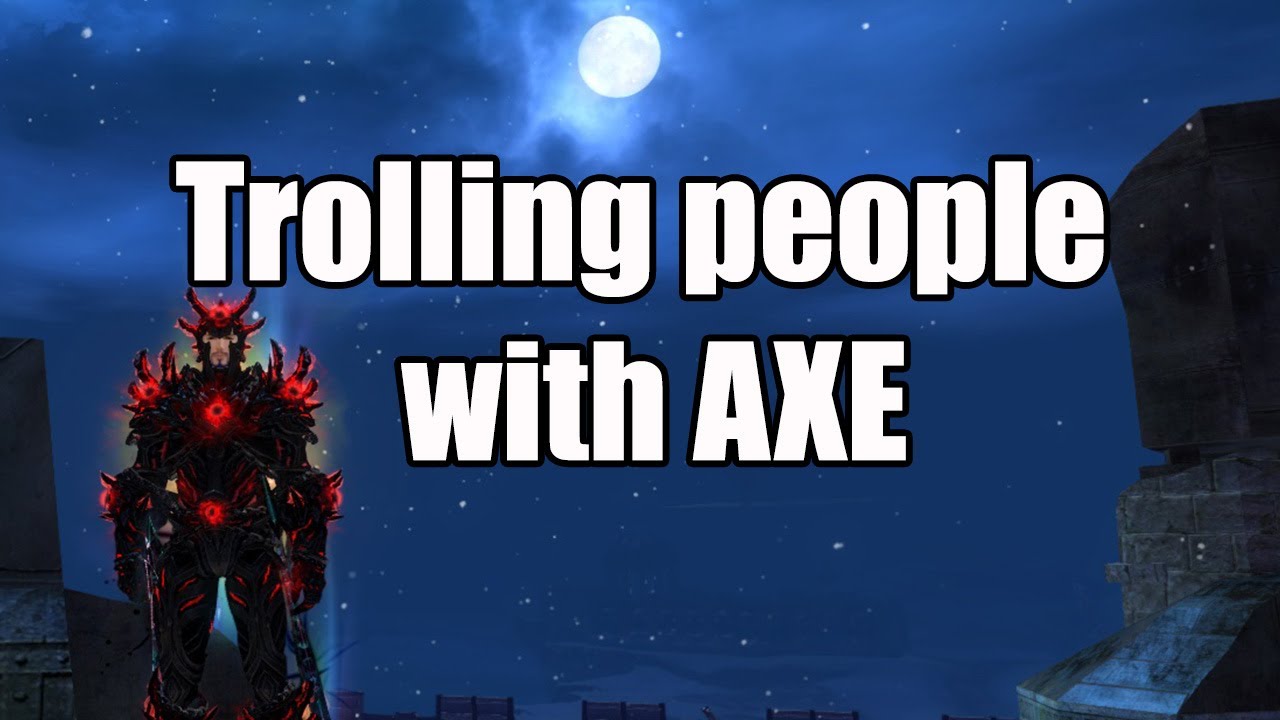Guild Wars 2 Thief-Daredevil Axe-Pistol World vs World roaming (meme video)