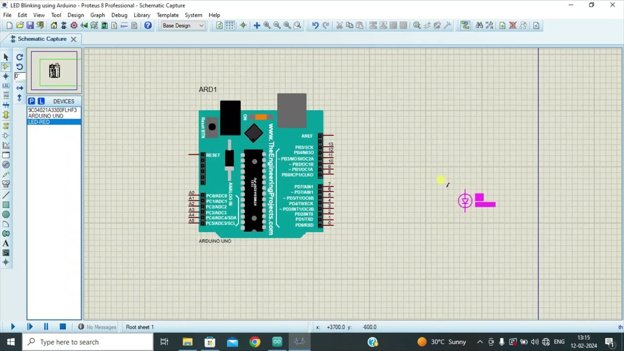 How to add Components in Proteus Software