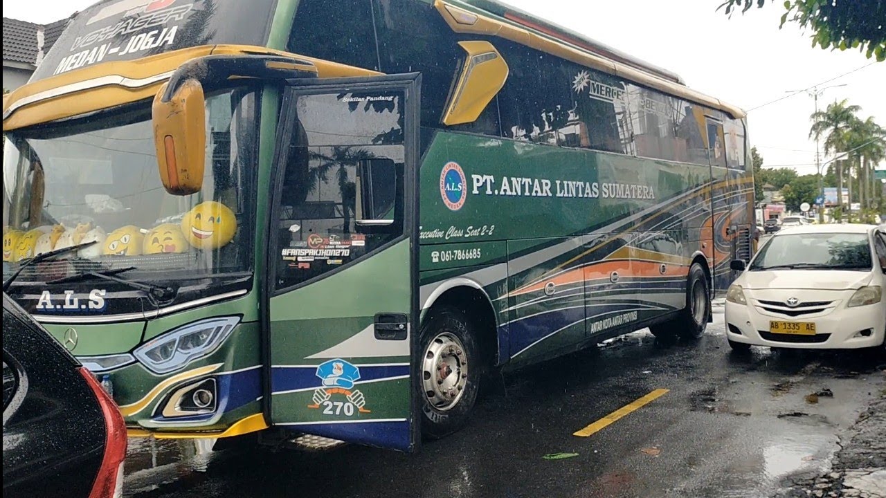 MODAL 6 PENUMPANG ‼️ BUS ALS 270 PULANG KE MEDAN ‼️BUS ALS 311 MENDARAT DENGAN SELAMAT DI KOTA JOGJA
