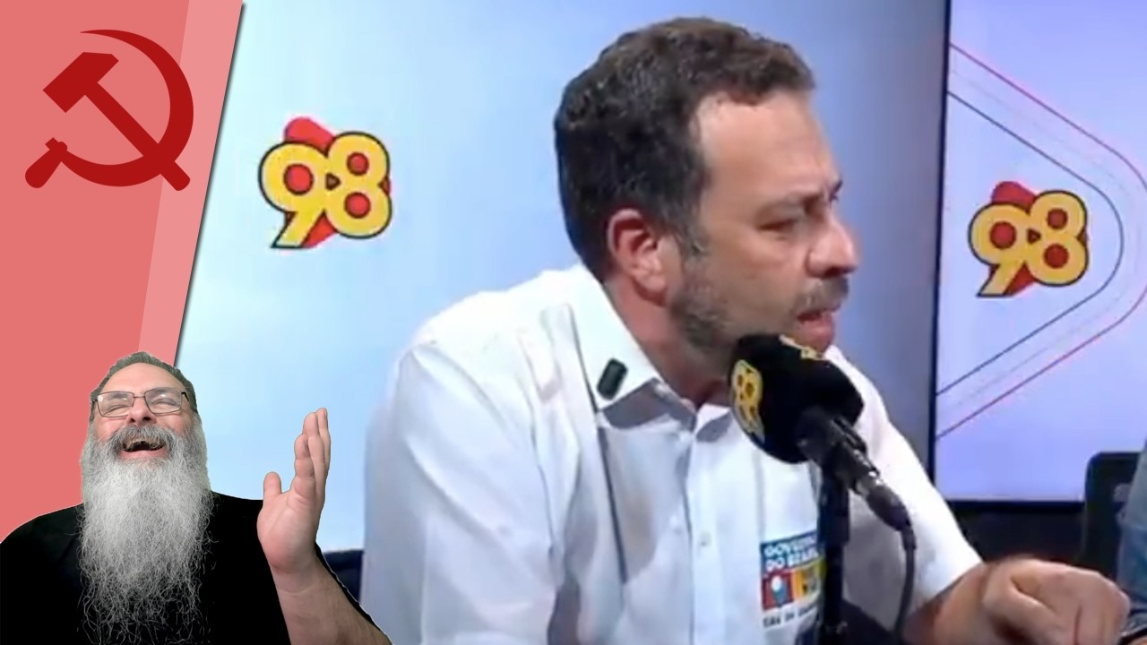 BOULOS passa VERGONHA em R&Aacute;DIO 98FM de NATAL: DESMENTIDO ao VIVO, fica PUTO, LEVANTA e VAI EMBORA