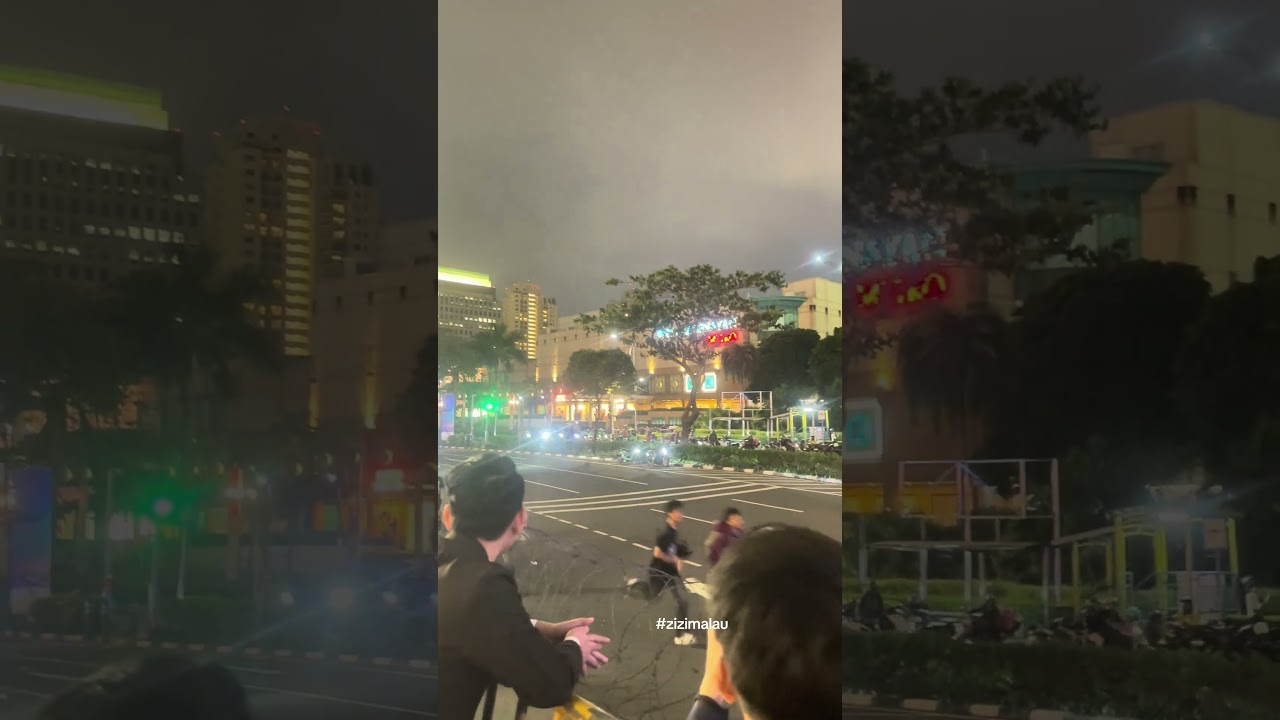 demo lewat depan Senayan city 28 Agustus 2025 #masyarakat #demo