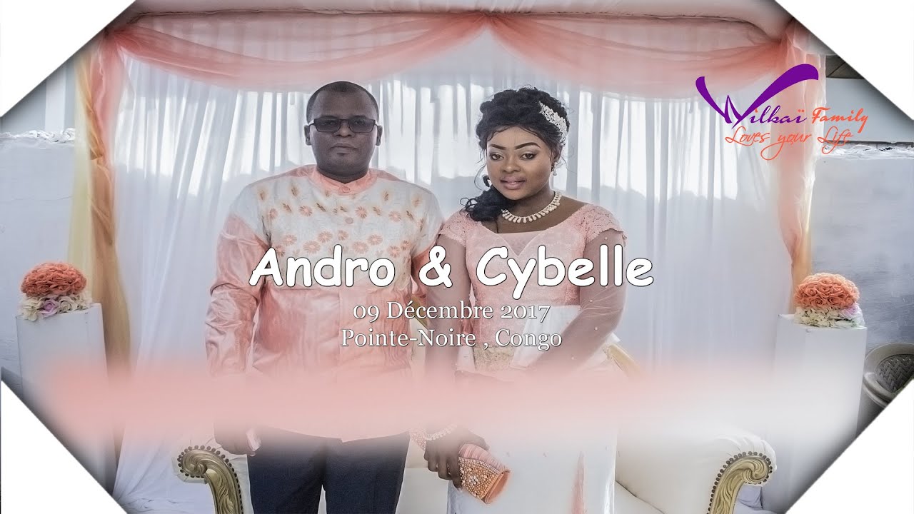 Résumé du mariage coutumier congolais de Cybelle et Andro à Brazzaville, (Congolese Wedding).