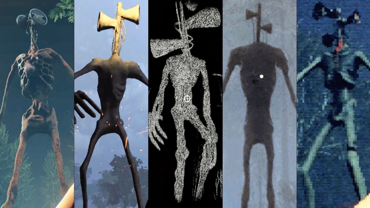 Top 5 Fight with the Siren head scp monster 