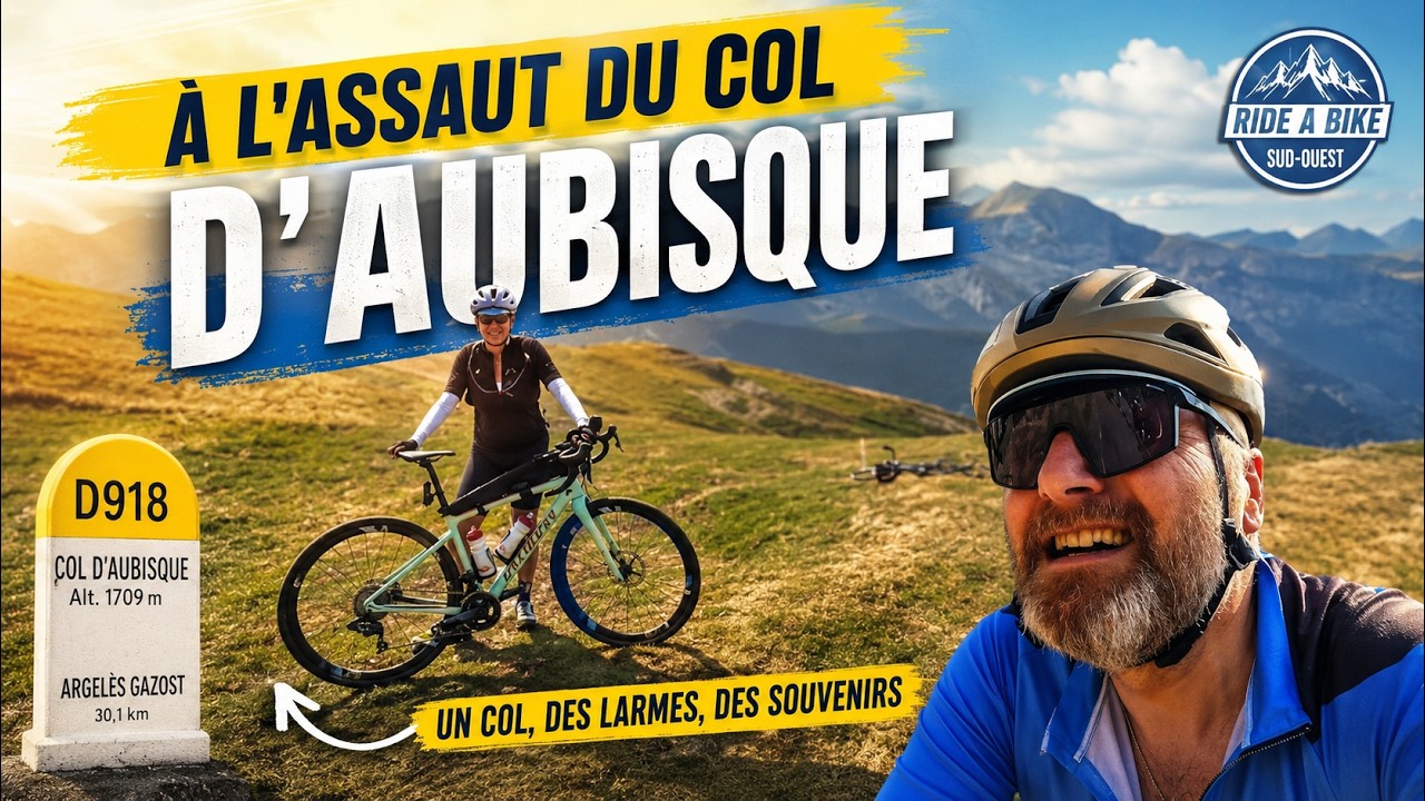 À l'assaut du col d'Aubisque par le col du Soulor!