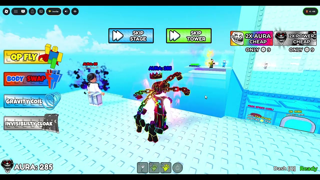 i played roblox for the frist time